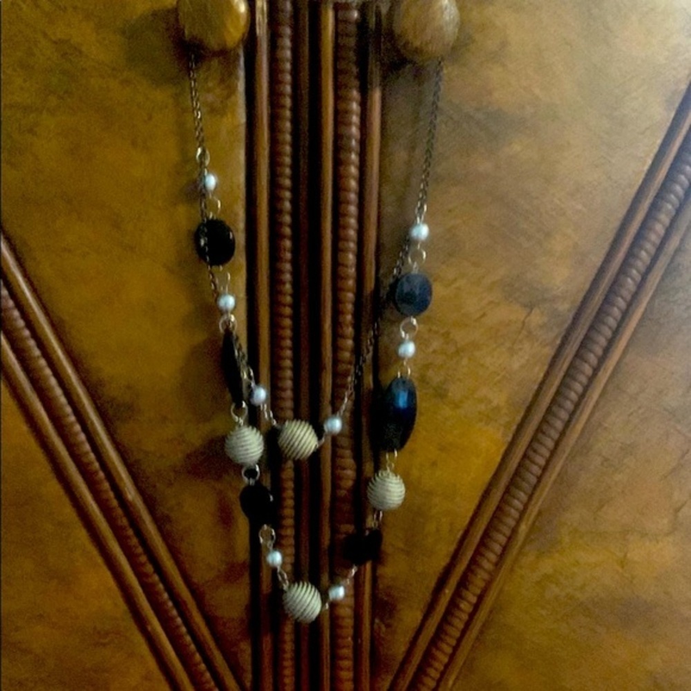 2 Beautiful Layered Necklaces in excellent condition